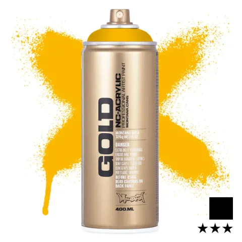 Farba w sprayu Montana Gold 400 ml G 1220 Yellow Cab