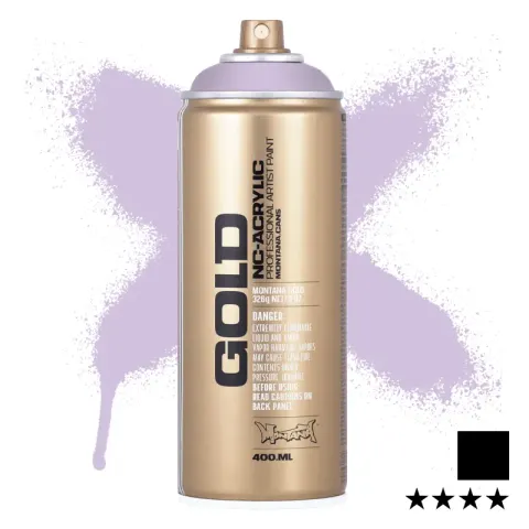 Farba w sprayu Montana Gold 400 ml G 4100 White Lilac