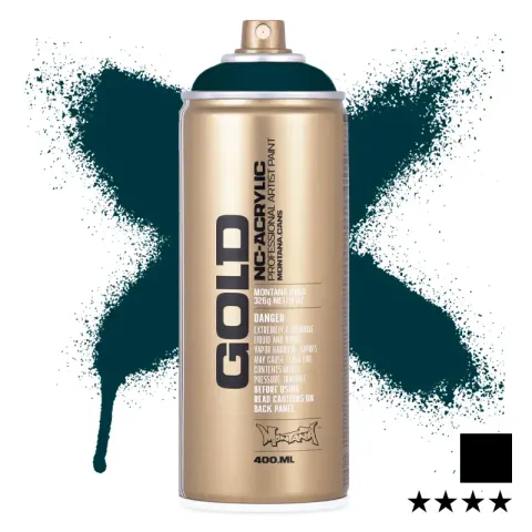 Farba w sprayu Montana Gold 400 ml G 6280 Petrol