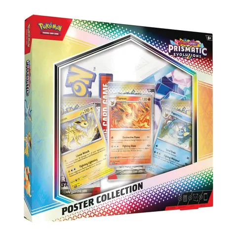 Pokemon TCG: Scarlet & Violet - Prismatic Evolutions - Poster Collection