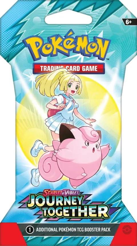 Pokemon TCG: Scarlet & Violet SV 9 Journey Together Sleeved Booster
