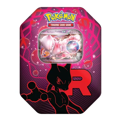 Pokemon TCG: Team Rocket Tin - Mewtwo ex