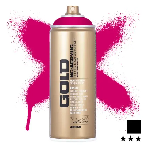 Farba w sprayu Montana Gold 400 ml Process 3000 100% Magenta