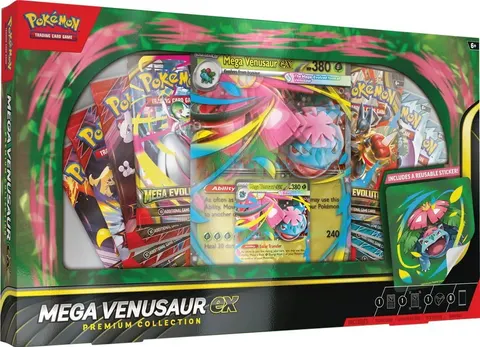 Pokemon TCG: Mega Venusaur ex - Premium Collection