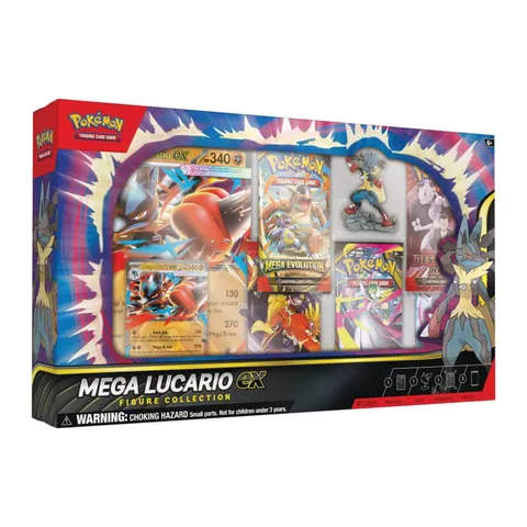 Pokemon TCG: Mega Lucario EX Figure Collection