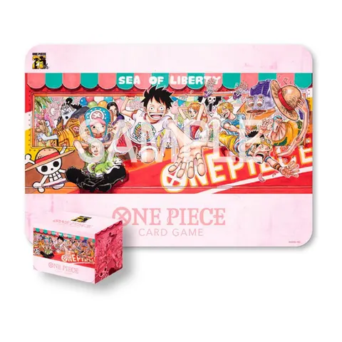 One Piece: The Card Game - Playmat and Card Case Set - 25th Edition