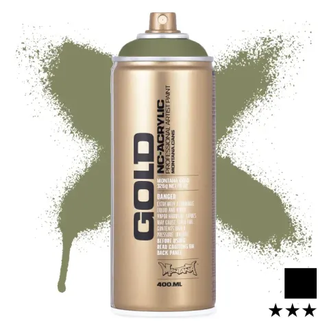 Farba w sprayu Montana Gold 400 ml Classic 6410 Manila Green