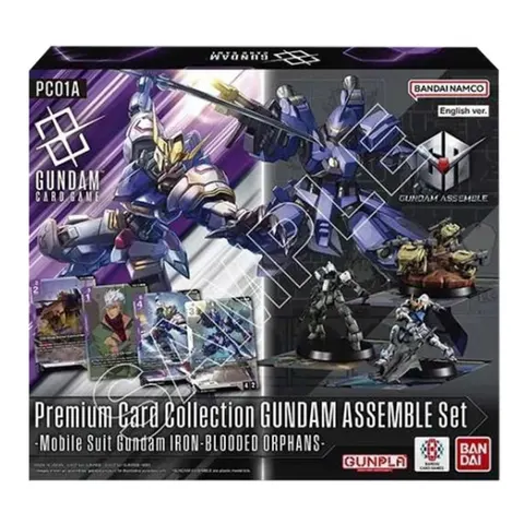 Gundam Card Game - Premium Card Collection - Gundam Assemble Set - Iron-Blooded Orphans - EN PC01A