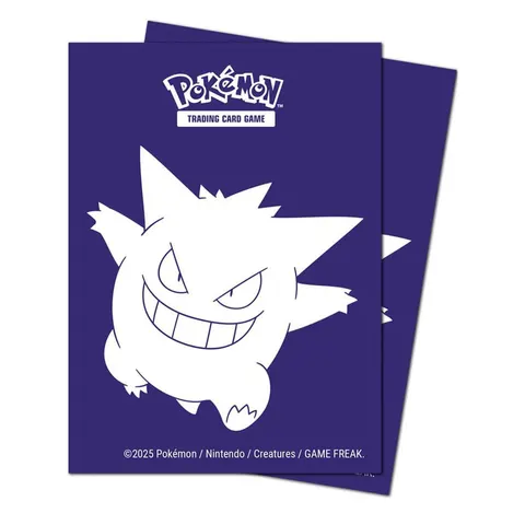 Ultra Pro: Koszulki na karty Pokémon (66x91 mm) Apex Deck Protector Sleeves - Gengar