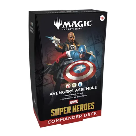 Magic the Gathering Marvel Super Heroes - Commander Deck: Captain America EN