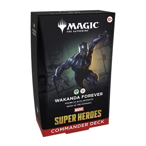 Magic the Gathering Marvel Super Heroes - Commander Deck: Black Panther EN