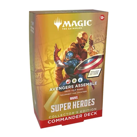 Magic the Gathering Marvel Super Heroes - Collector Edition Commander Deck: Captain America EN
