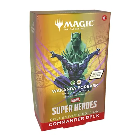 Magic the Gathering Marvel Super Heroes - Collector Edition Commander Deck: Black Panther EN
