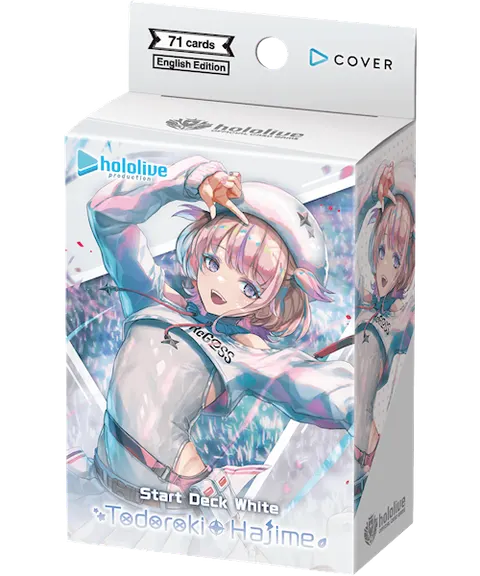 hololive OFFICIAL CARD GAME Start Deck White Todoroki Hajime - EN
