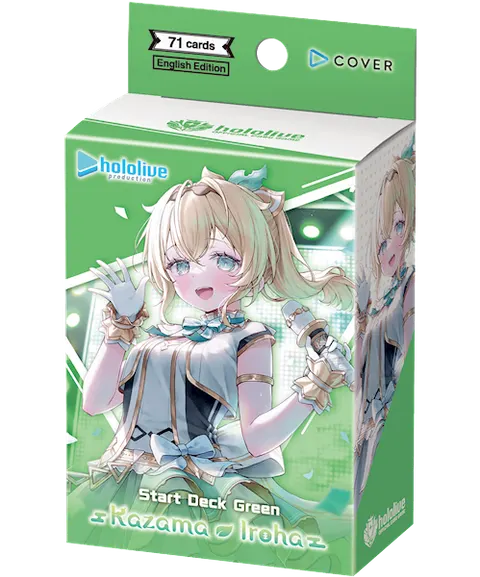 hololive OFFICIAL CARD GAME Start Deck Green Kazama Iroha - EN