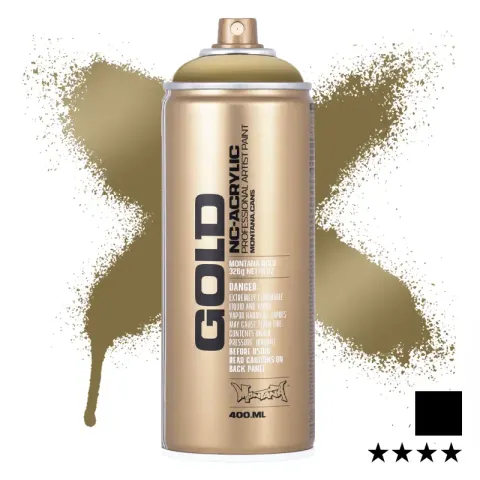 Farba w sprayu Montana Gold 400 ml Metallic 3010 Gold Matt