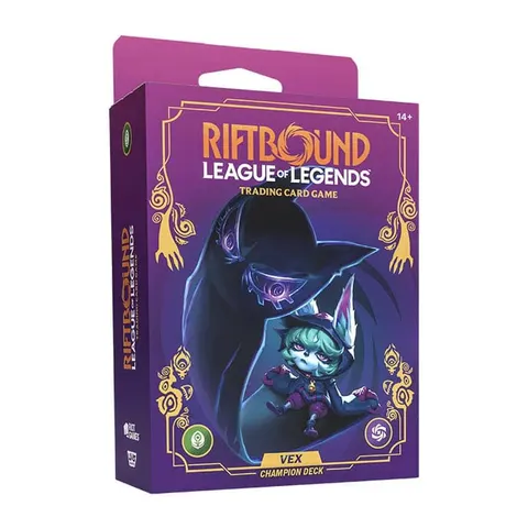 Riftbound League of Legends: Unleashed - Champion Deck: Vex EN