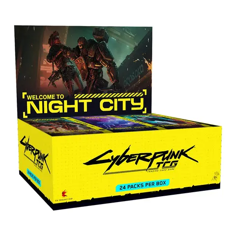 Cyberpunk TCG: Welcome to Night City - Booster Display (24) EN