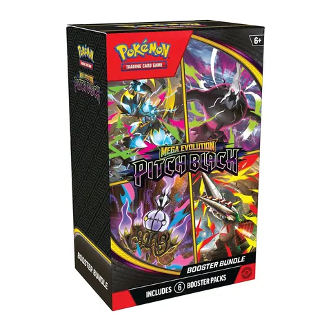 Pokémon TCG: ME05 Pitch Black Booster Bundle (6) EN