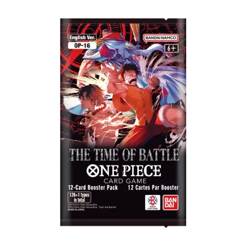 One Piece Card Game: OP16 Booster Pack THE TIME OF BATTLE