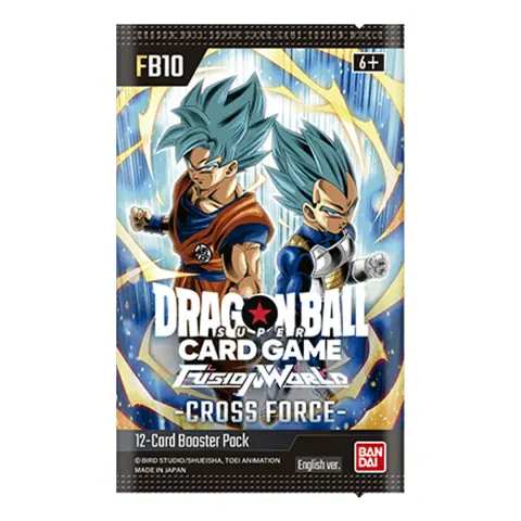 Dragon Ball Super Card Game: Fusion World - Cross Force [FB10] - Booster Pack
