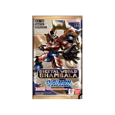 Digimon Card Game EX-12 Digital World Shambala Booster Pack