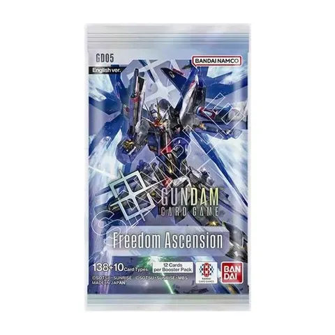Gundam Card Game Freedom Ascension Booster Pack GD-05 EN