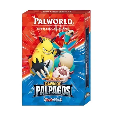 Talia Startowa Trial Deck Palworld TD01 Dawn of Palpagos Red-Blue ENG