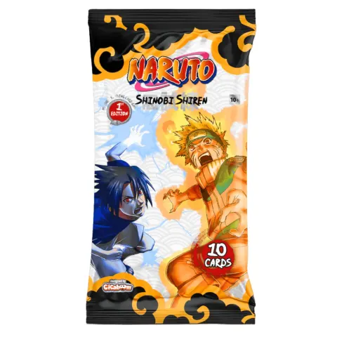 Naruto Mythos TCG Set 2: Shinobi Shiren Booster Pack 1st Edition EN