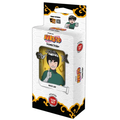 PreOrder Naruto Mythos TCG Set 2: Shinobi Shiren – Team Set Rock Lee 1st Edition EN