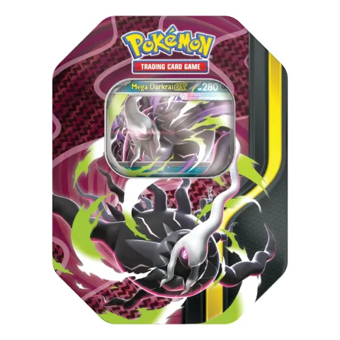 PreOrder Pokémon TCG: Mega Forces Tin – Mega Darkrai ex EN
