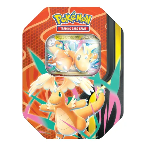 PreOrder Pokémon TCG: Mega Forces Tin – Mega Dragonite ex EN