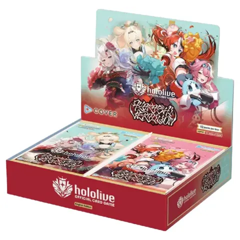 HOLOLIVE OFFICIAL CARD GAME Ayakashi Vermilion Booster Box Display (12)