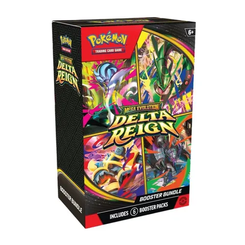 [PREORDER] Pokémon TCG: Mega Evolution – Delta Reign – Booster Bundle (6) EN