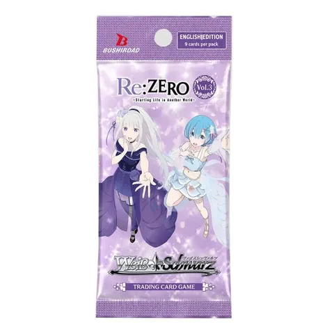 Weiß Schwarz: Re:ZERO -Starting Life in Another World- Vol.3 – Booster Pack EN