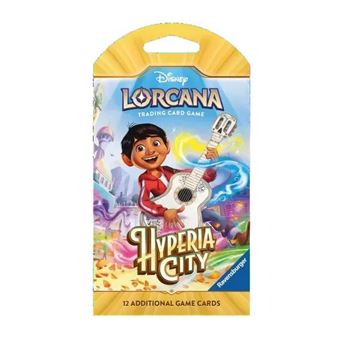 [PREORDER] Disney Lorcana TCG: Hyperia City – Sleeved Booster Pack EN