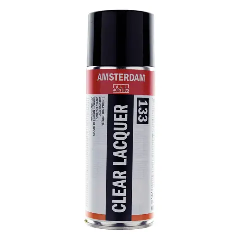 Lakier w sprayu Amsterdam 133 Clear Lacquer Gloss 400 ml