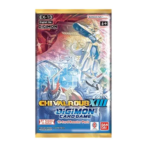 Digimon Card Game EX-13 Extra Booster Chivalrous XIII Booster Pack