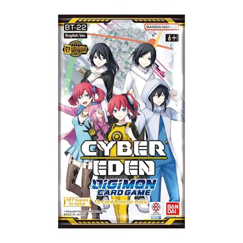 Digimon Card Game: Cyber Eden Booster Pack BT-22