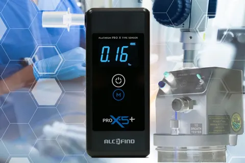 Kalibracja alkomatu PRO X-5 PLUS (Alcofind)