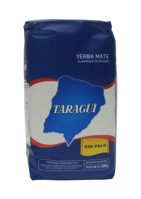 Yerba mate Taragui Sin Palo (Despalada) 500g
