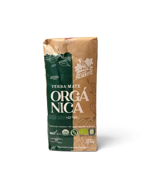 Yerba Mate Pajarito Organica 500g