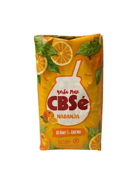 Yerba Mate CBSe Naranja 500g