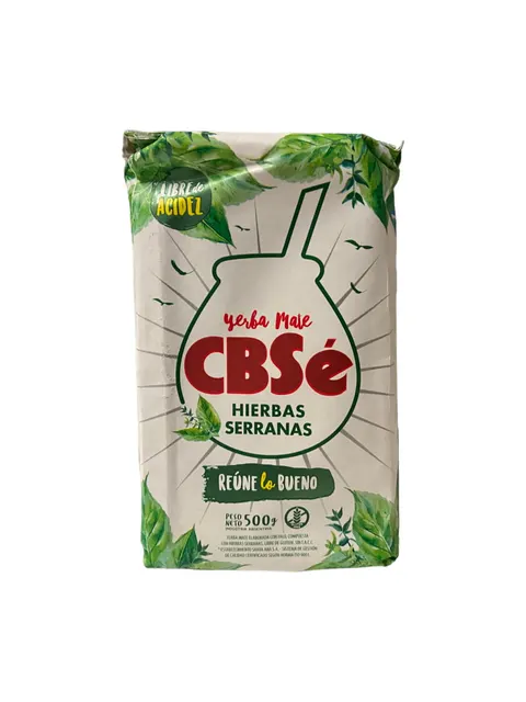 Yerba Mate CBSe Hierbas Serranas 500g