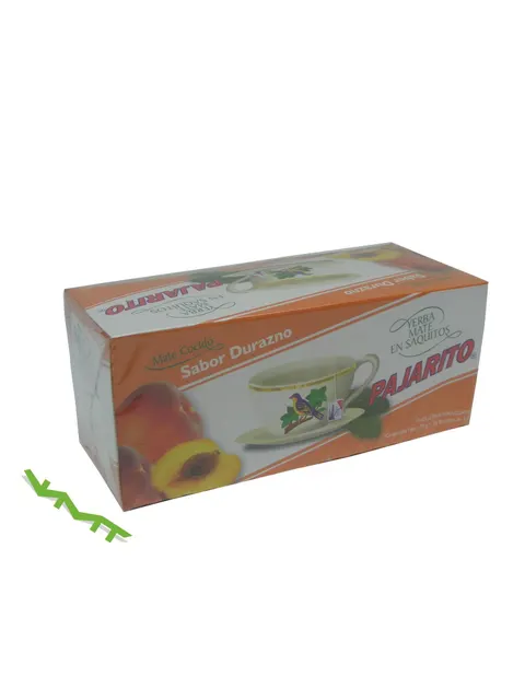Yerba Mate Pajarito Brzoskwiniowa saszetki (Cocido) 60g