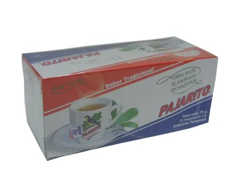 Yerba Mate Pajarito Tradicional saszetki (Cocido) 60g
