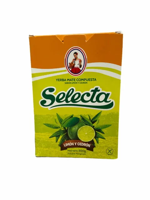 Yerba mate Selecta Limon Cedron 500g