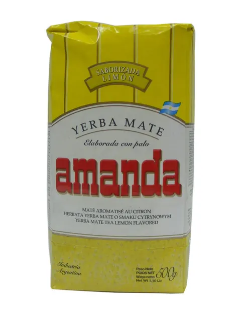 Yerba mate Amanda Limon 500g