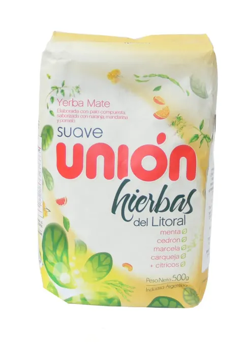 Yerba mate Union Hierbas del Litoral 500g
