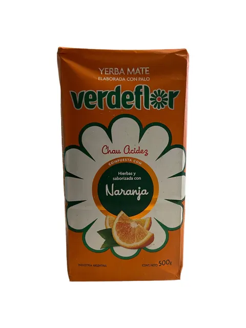 Yerba mate Verdeflor Naranja (pomarańczowa) 500g